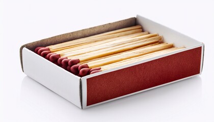 Obraz premium matchbook isolated on white background