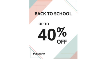 Score amazing back to school savings with up to 40% off discounts on essential supplies and apparel
