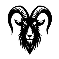 goat head silhouette