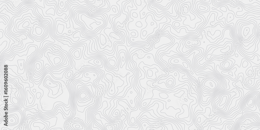Poster digital wave gray stylezed contour lines creating an abstract topographic map style white background