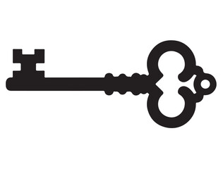  VINTAGE KEY SILHOUETTE