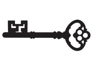  VINTAGE KEY SILHOUETTE