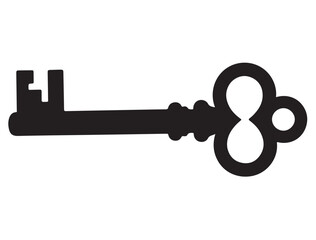  VINTAGE KEY SILHOUETTE