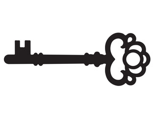  VINTAGE KEY SILHOUETTE