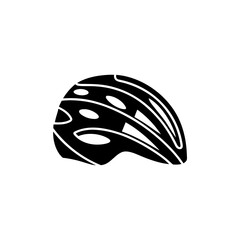 creative details Outline Cycle Helmet Icon vector illustration