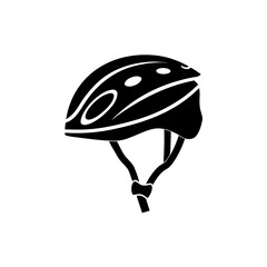 creative details Outline Cycle Helmet Icon vector illustration