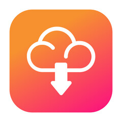 Cloud Download Icon