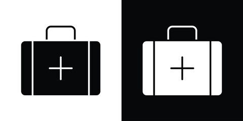 First aid kit icon
