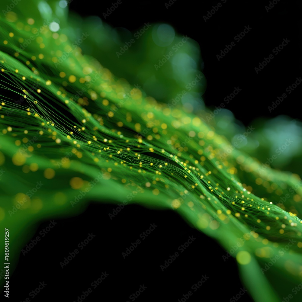 Poster abstract background: fluid lines forming a dynamic food supply chain network, global distribution. c