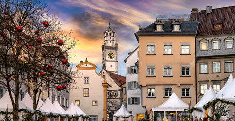 Christmas market in Ravensburg – festive atmosphere in the old town