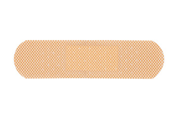 Adhesive bandage plaster for first aid. Medical equipment for wound and injury care treatment,...