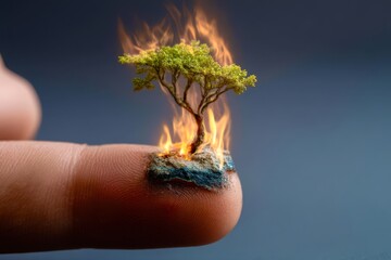 tree in hand