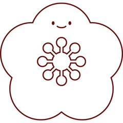 Chinese New Year Sakura Decoration