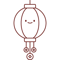 Traditional Lantern For New Year