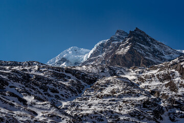 winter mountain landscape