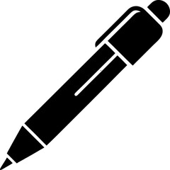 vector illustration of a pen