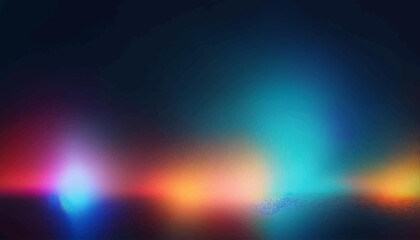 Old film light leaks texture with scratches, noise, iridescent stripes. Rainbow lens flare effect, camera film filter with bokeh, dust, grain. Distressed retro movie, photo burn vector illustration.