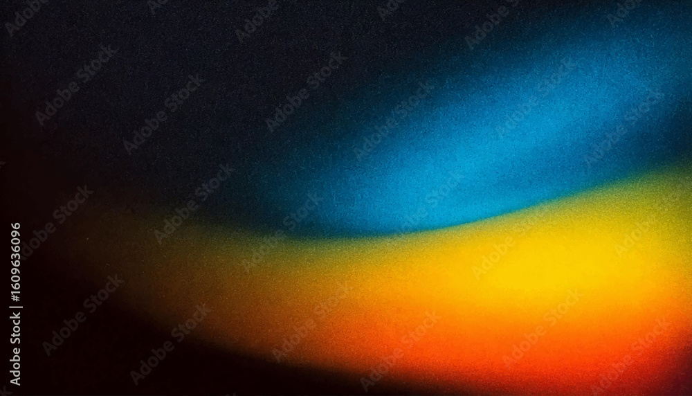 Poster abstract gradient with vibrant colors blending smoothly from blue to red liquid background set. grad