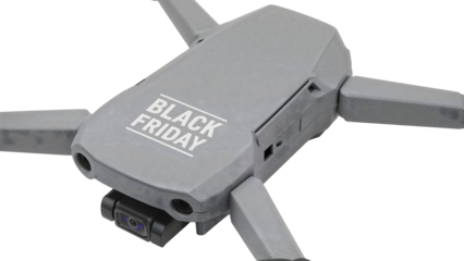 Black friday drone sale: hightech gadget with camera for aerial photography discounts
