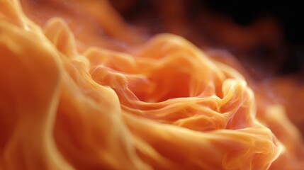 Obraz premium Abstract background of swirling patterns of smoke and fire, representing traditional energy. Combustion, raw power.