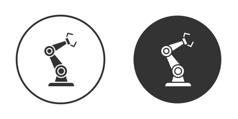 Robot arm icon doodle vectors, vector illustration