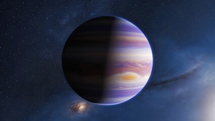 planet in space