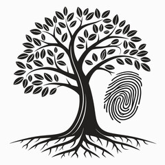 Obraz premium Identity Growth Symbol Vector Logo 