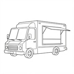 food truck sketch 