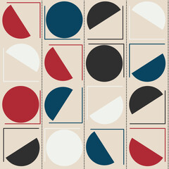 cool modern wallpaper with half of circle and full circles