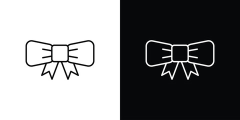 Ribbon icon design vector art Illustrations