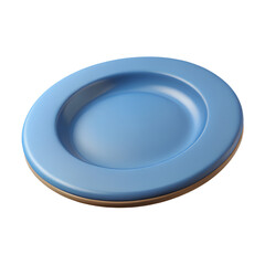 Plate 3D Plastic Kitchen Icon Transparent PNG