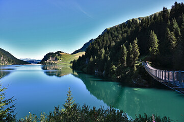 lac barrage Saint Gu&eacute;rin