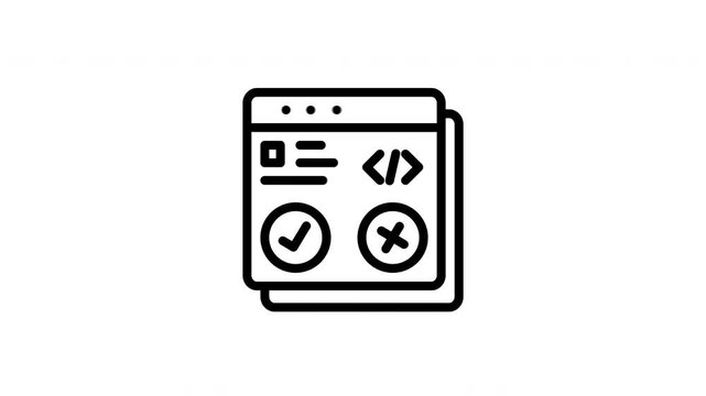 testing animated icon