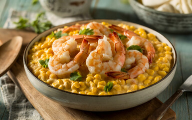 The national dish of Barbados - Ku-ku - a dish made from corn flour and deep-water shrimp, considered the national dish of Barbados