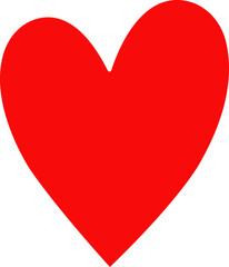 Heart icon.Grunge rough brush stroke romance love element pack for collage.Heart, love, romance or valentine's day red vector icon for apps.Various different hand drawn heart icon love collection.