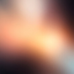 Abstract warm light gradient with soft focus and bokeh effects