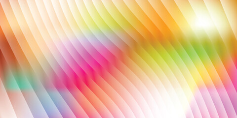 Obraz premium Vibrant dreamy rainbow blur texture with light ripple waves and soft glowing abstract glass distortion