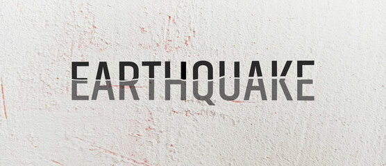 earthquake sign	