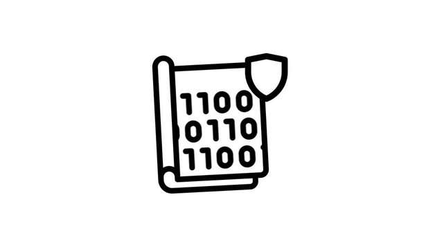 encryption animated icon