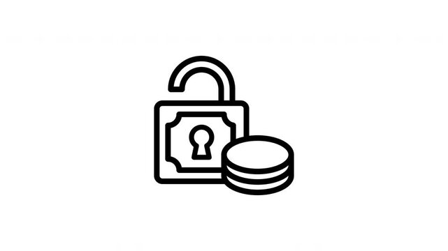 lock animated icon