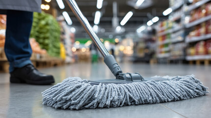 Maintaining pristine retail floors a diligent cleaner ensures a safe shopping experience for customers