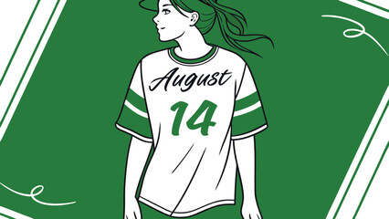 14 august t shirt