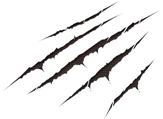 Dark ominous claw marks background for horror and thriller movie posters and themed designs