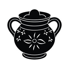 Talavera Inspired Sugar Bowl