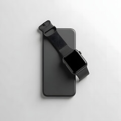 flash drive on white background