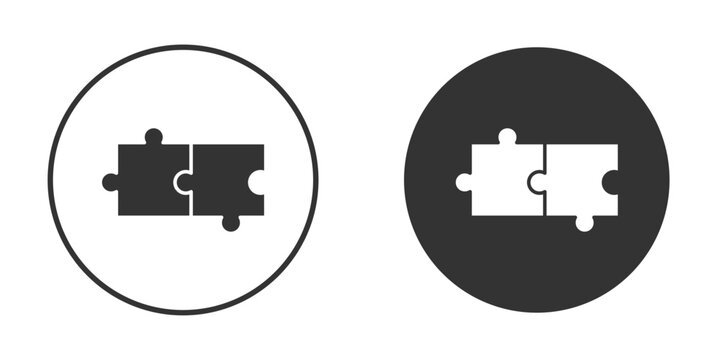 Compatibility icon symbol sign in solid style.