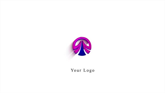 an unique 3d hyper clean energetic glossy logo intro animation. 4k high fps, intro, outro, glossy, motion, 3d render, 3d reveal of a logo stings.
