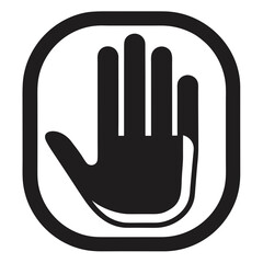 hand sign icon
