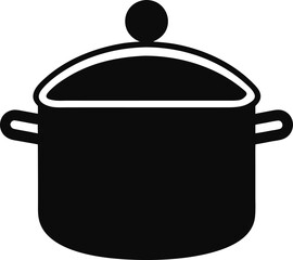 cooking pot vector illustration
