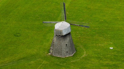 Windmill in Rumsiskes in Lithuania
